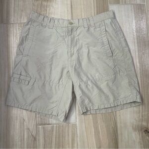 Columbia Tan Cargo Shorts Relaxed Fit